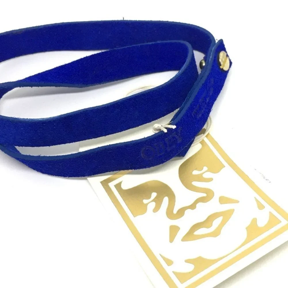 OBEY Adieu Suede Wrap Bracelet